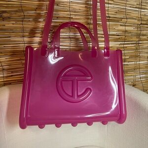 Telfar x Melissa Pink Jelly Shopper Bag